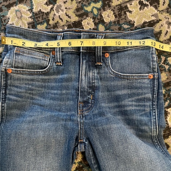 MADEWELL DENIM JEANS - 9’ High Rise Skinny / Size 25 - B53 - Picture 8 of 9